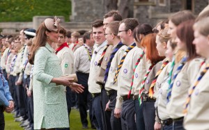 Kate meets the Scouts