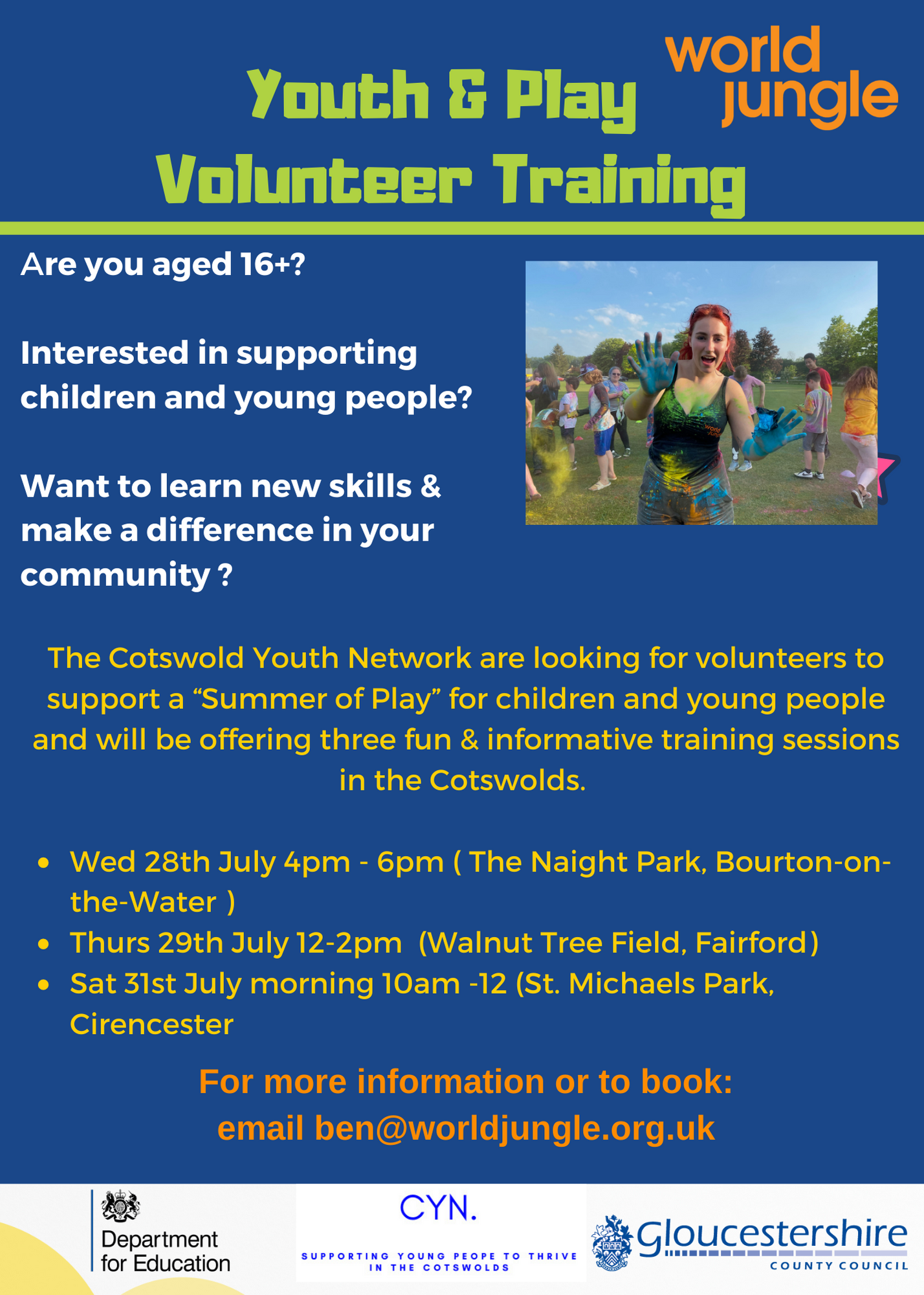 Get involved in the community Cotswold based Gloucestershire Scouts